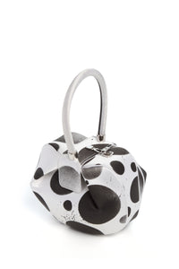 Adam Pendleton x Gabriela Hearst Nina Bag in Black & White Satin № 14