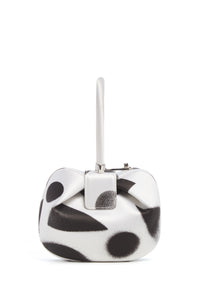 Adam Pendleton x Gabriela Hearst Nina Bag in Black & White Satin № 16