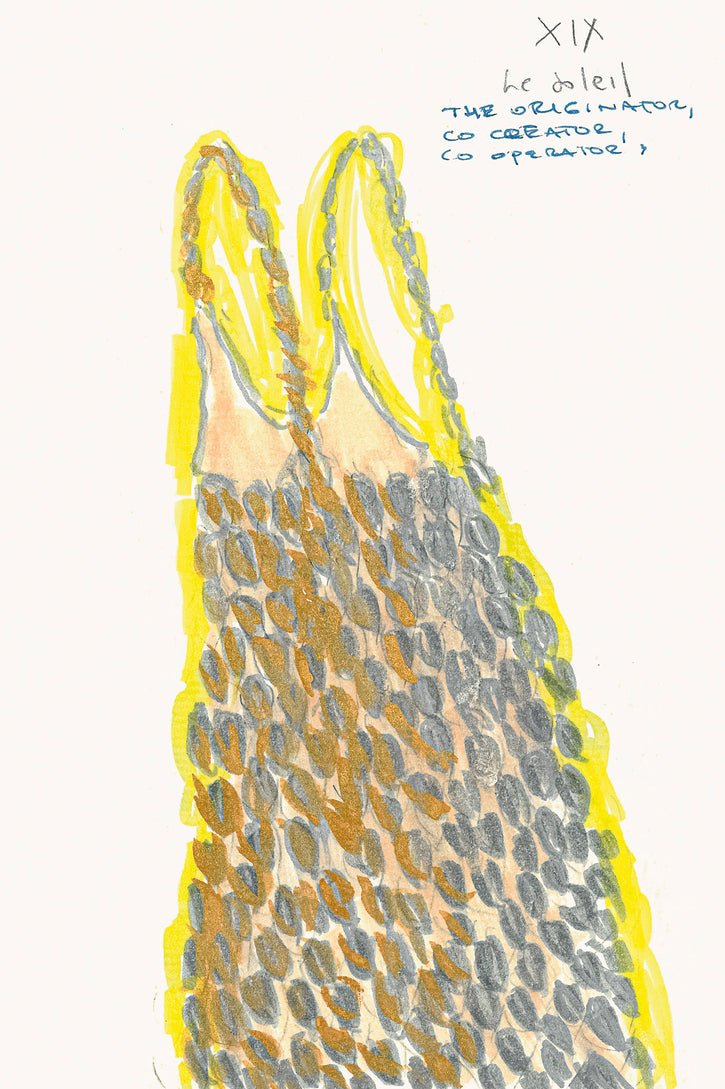 Isai Maxi Dress in Metallic Gold Linen Twill