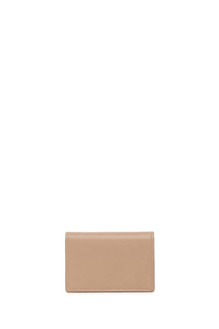 Nude Leather Concertina Card Wallet - Back View | Gabriela Hearst