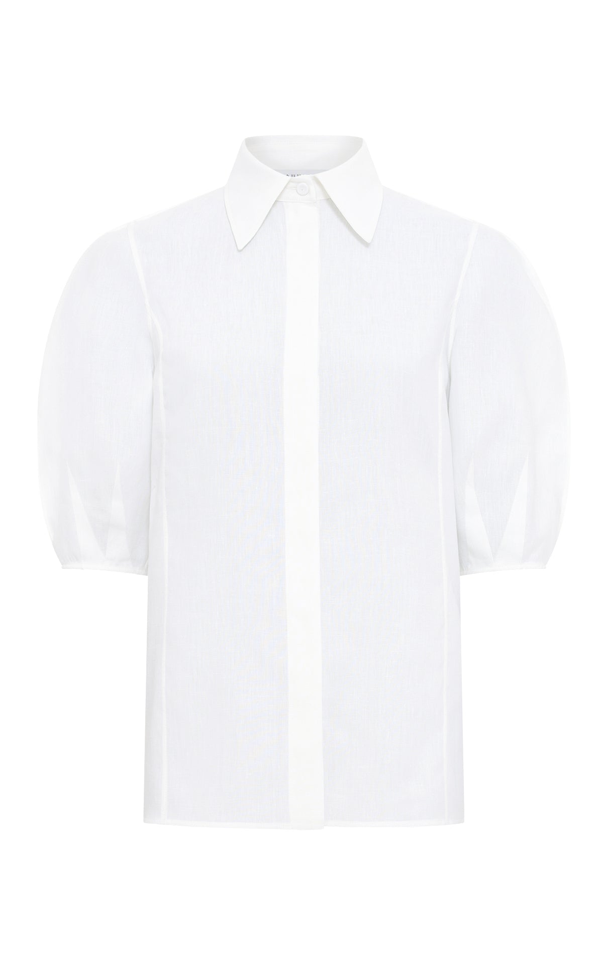 GABRIELA HEARST 売れ筋商品|||ガブリエラ ハースト Tシャツ トップス レディース Tops White Sansi Top in White Aloe Linen – Gabriela Hearst