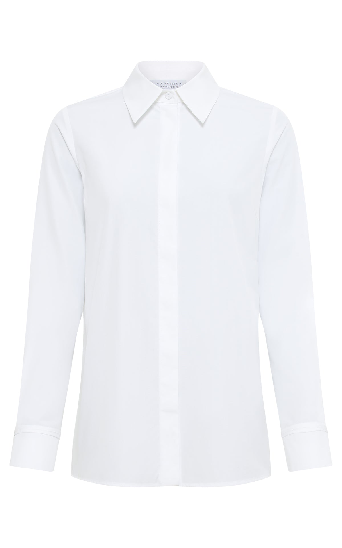 Cruz Shirt in White Sea Island Cotton