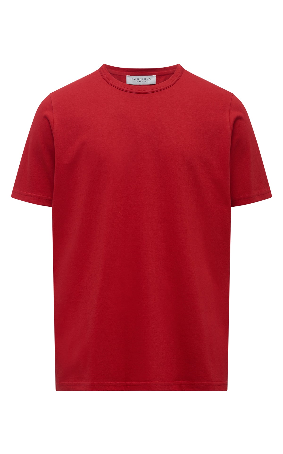 Bandeira T-shirt in Scarlet Red Organic Cotton