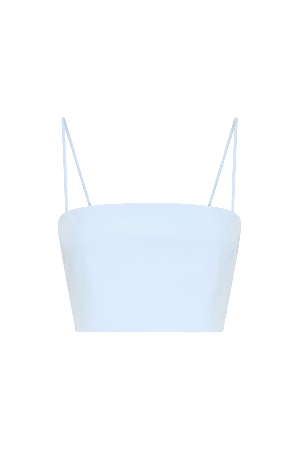 Nadir Top in Light Blue Sea Island Cotton