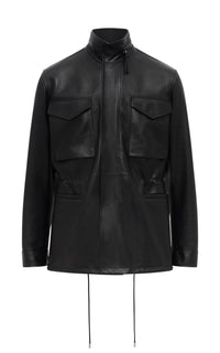 Darwin M64 Jacket in Black Nappa Leather