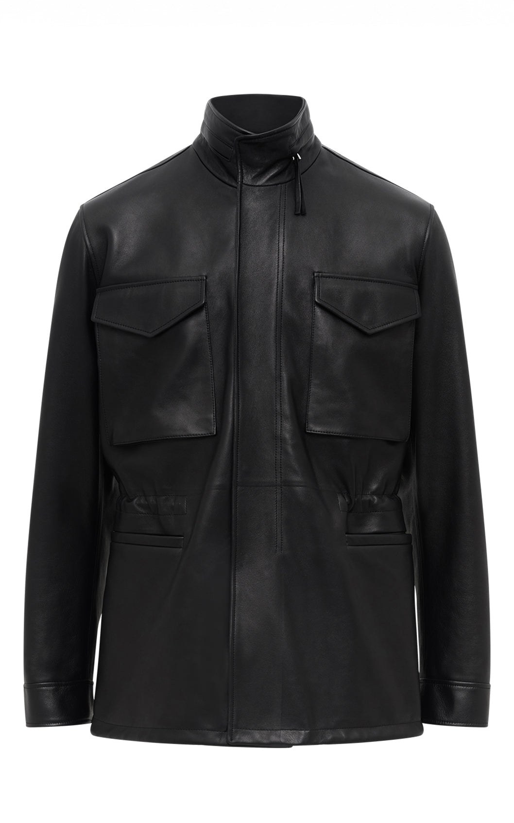 Darwin M65 Jacket in Black Nappa Leather M – Gabriela Hearst