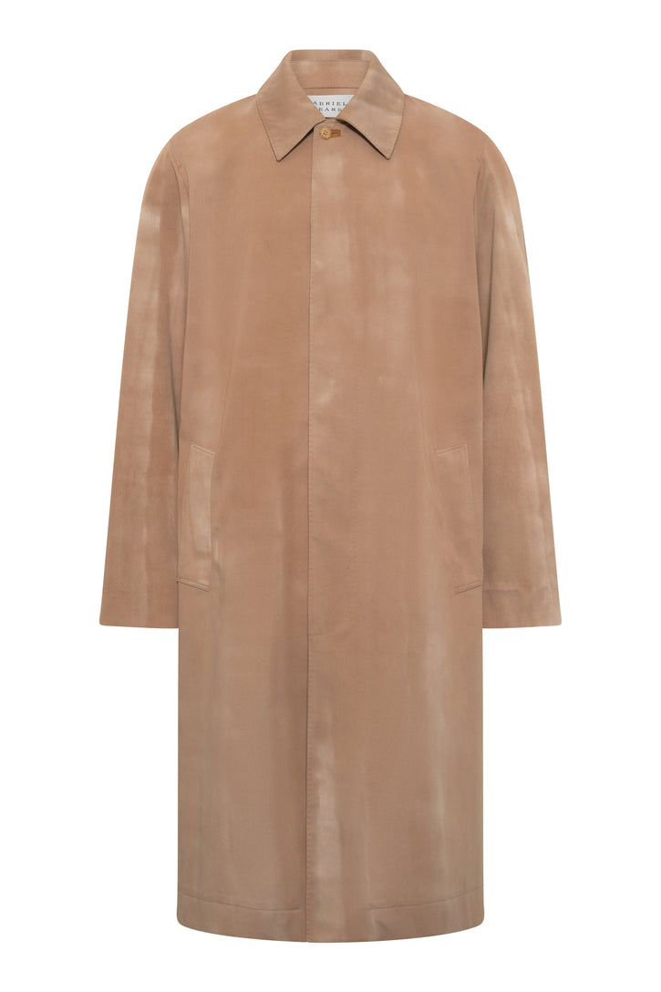 Gabriel Trench in Camel Cotton Twill