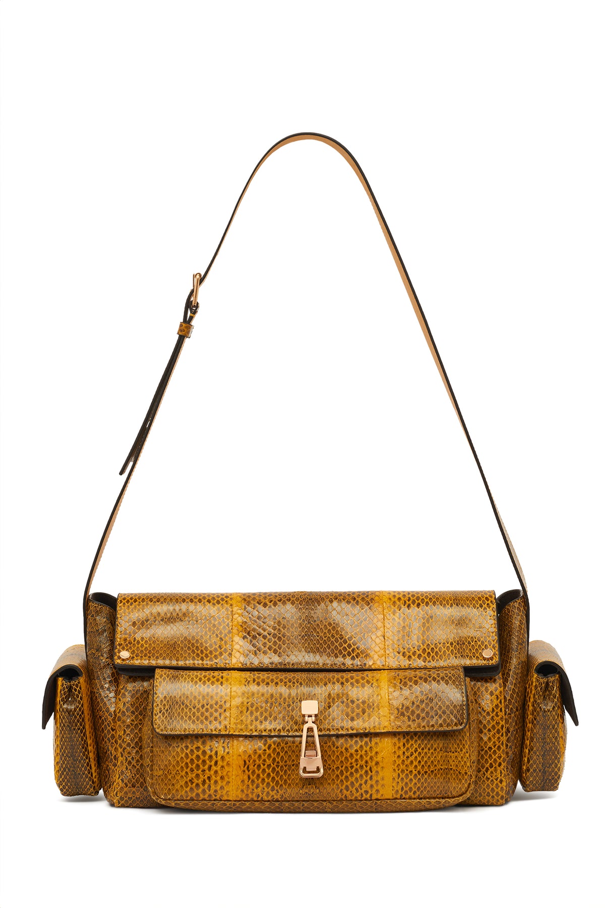 Jebb Bag in Golden Birch Snakeskin