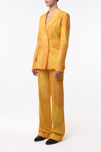 Angela Blazer in Cadmium Yellow Virgin Wool