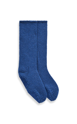 Oshun Knit Socks in Dark Blue Denim Cashmere