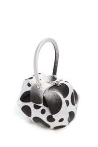 Adam Pendleton x Gabriela Hearst Nina Bag in Black & White Satin № 24