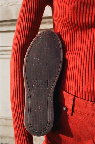 Ohio Slip-on Sneaker in Antelope Orange Nubuck