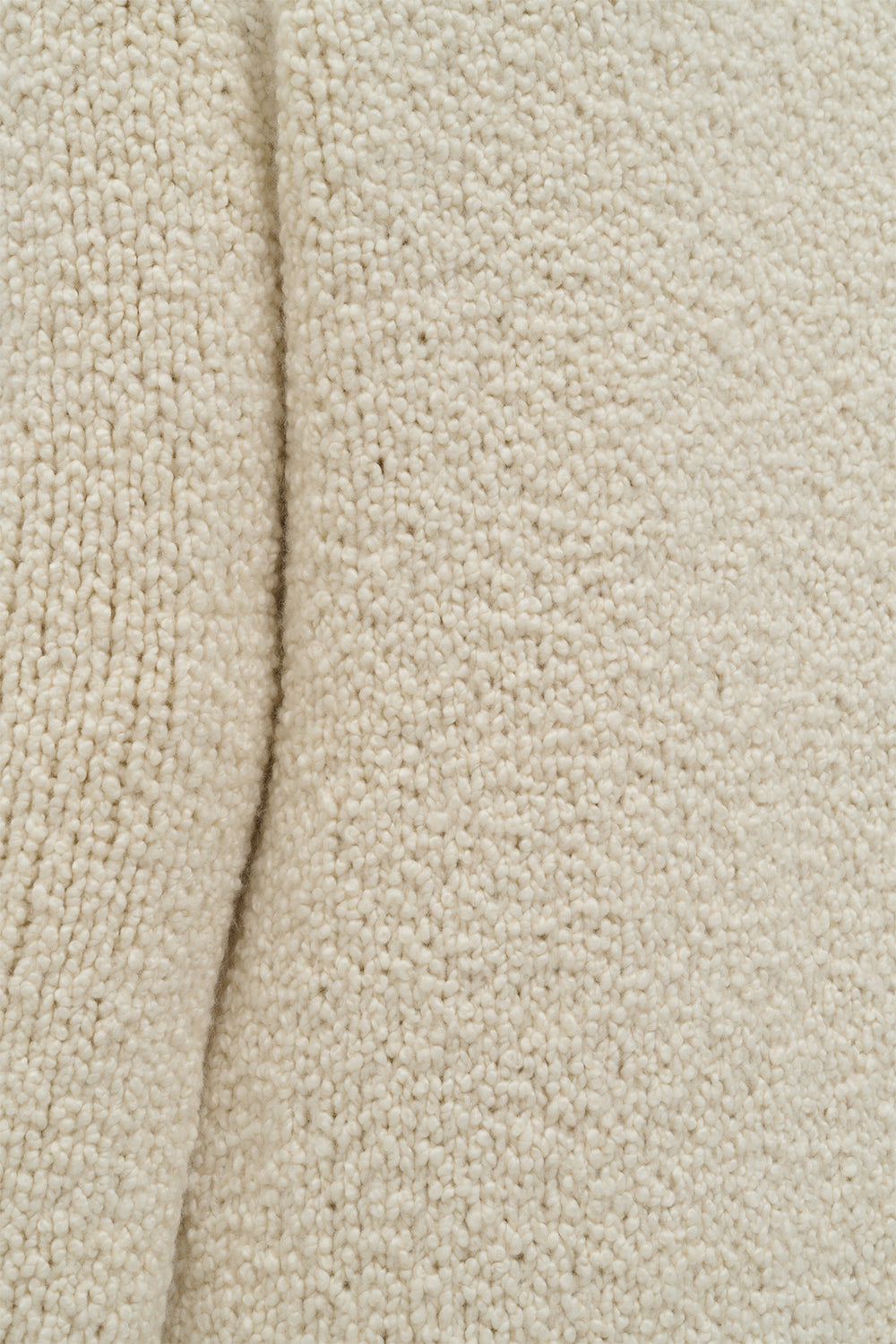 Uxia Knit Cardigan in Ivory Cashmere Boucle