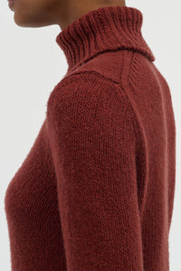 ゴールデンバーチカシミアシルクのペッペタートルネック