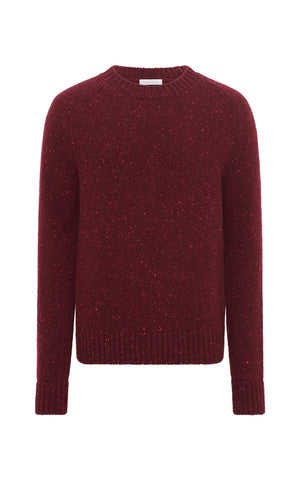 ダニエル ニットセーター（エレクトリックネイビー カシミア）