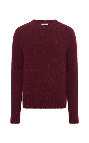 ダニエル ニットセーター（エレクトリックネイビー カシミア）