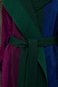 Lyra Trench Coat in Multi Cashmere