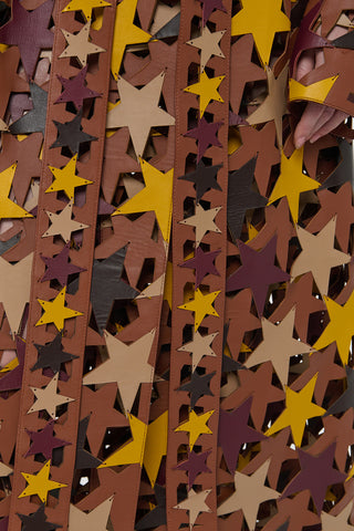 Leather Star Trench Coat - Hem and Construction Detail | Gabriela Hearst