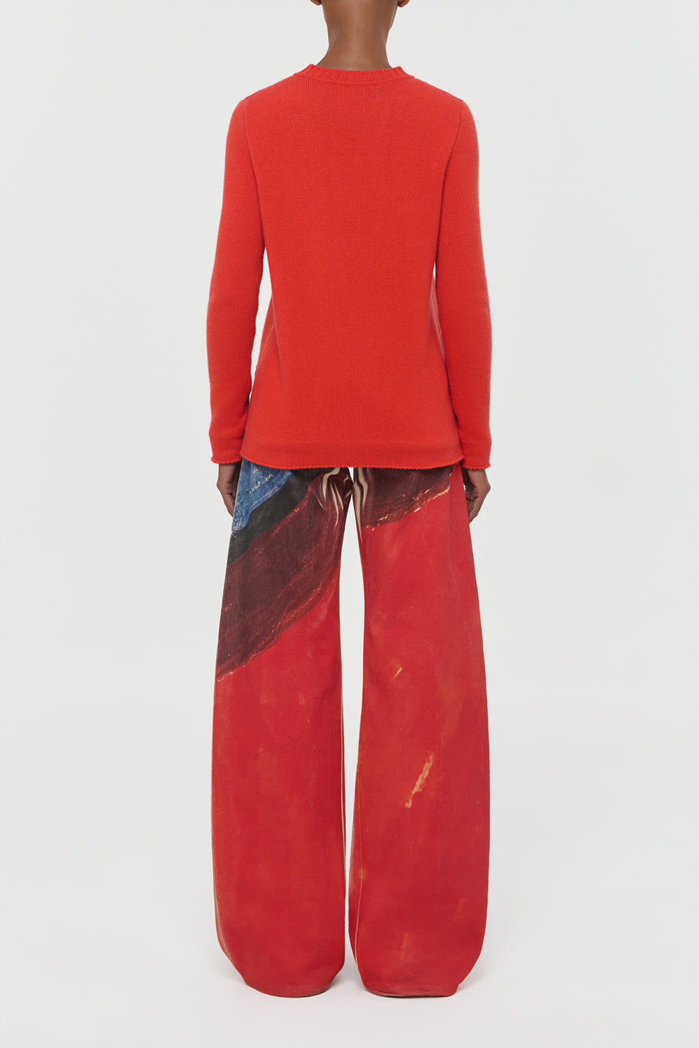 Amoret Barrel-leg Jean in Air Multi Recycled Cotton Denim