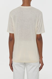 Sayara T-Shirt In World Multi Printed Cashmere