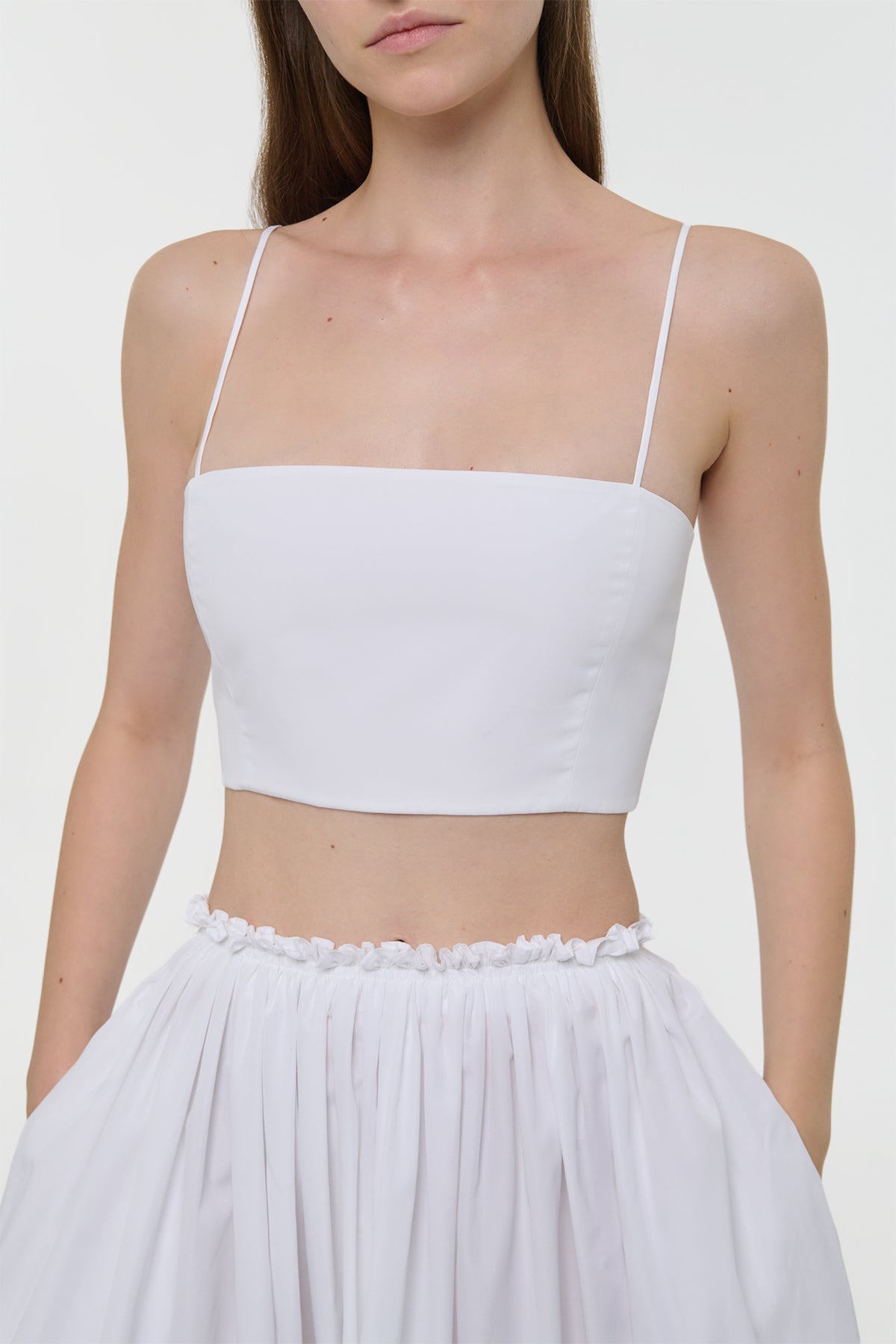 Women's White Sea Island Cotton Top | Gabriela Hearst
