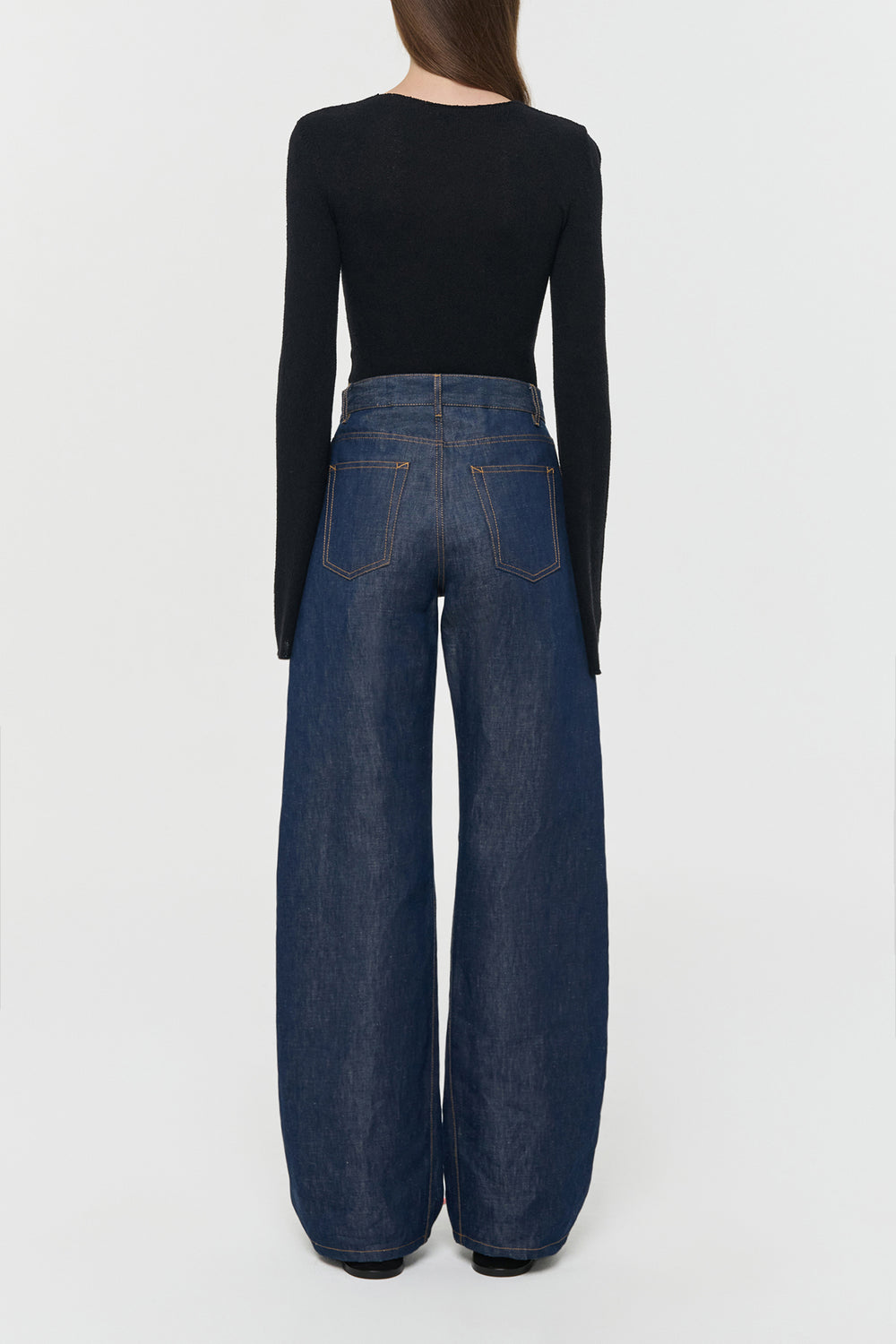 Rafa Knit Top in Black Mulberry Silk