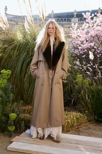 Tellus Coat in Camel Wool