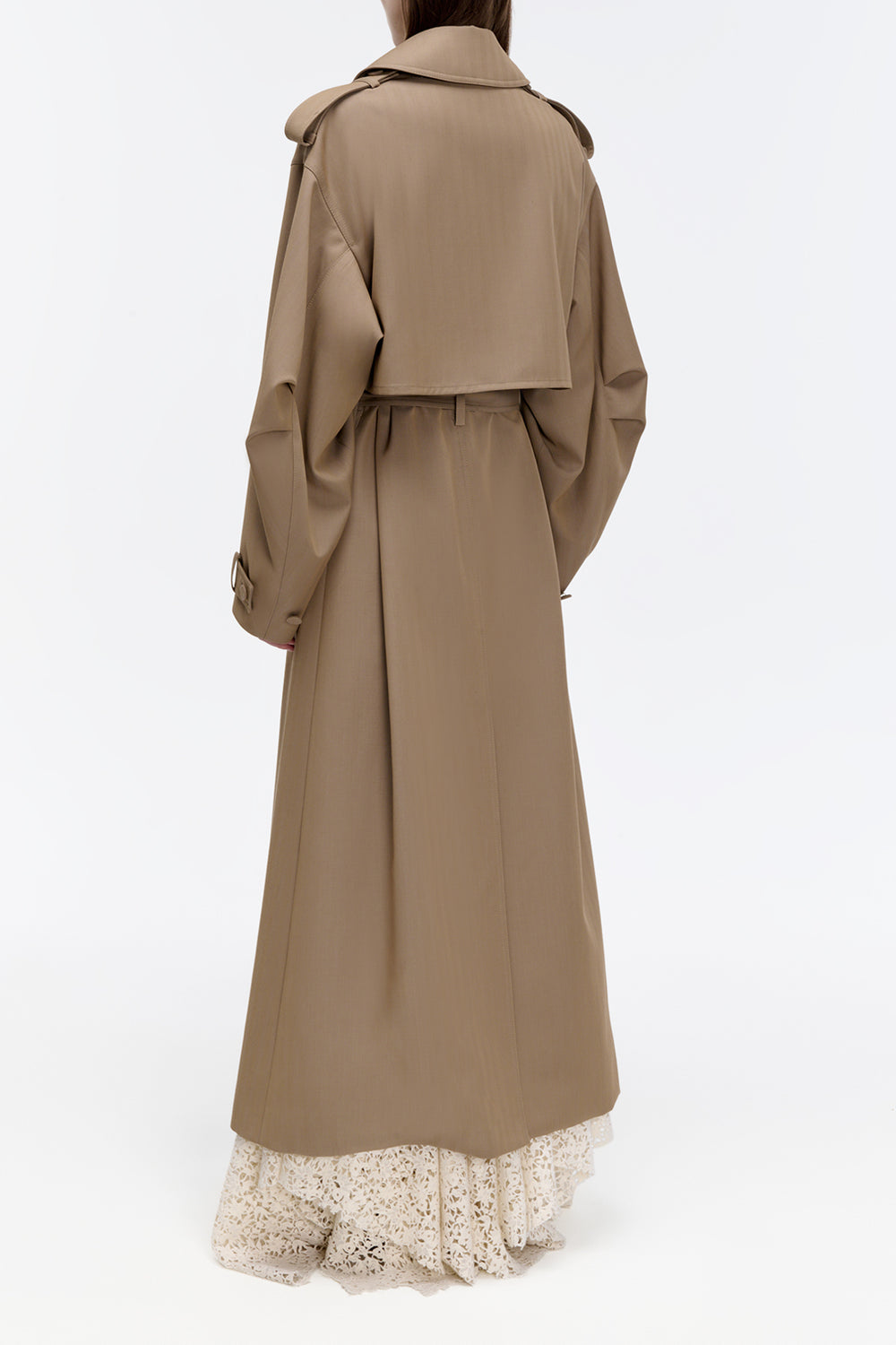 Tellus Coat in Camel Wool