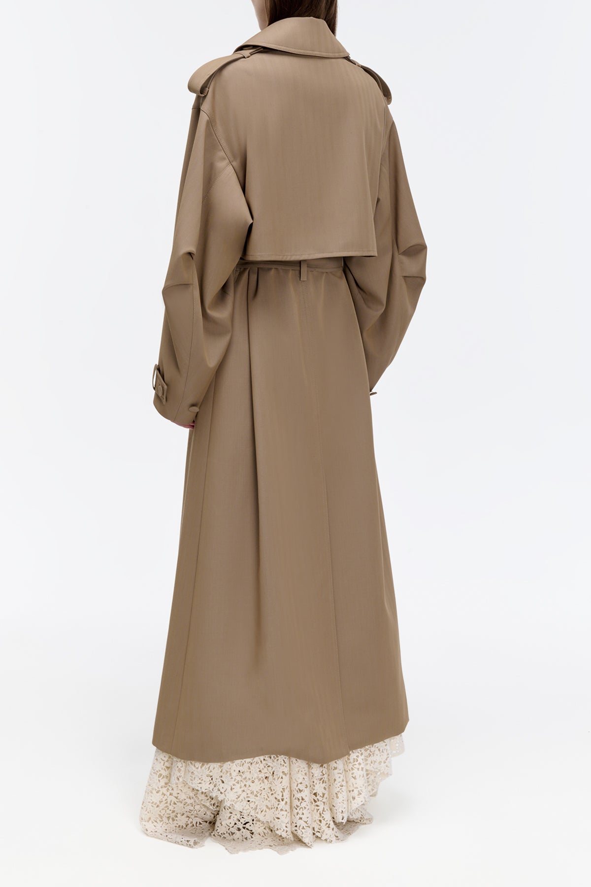 Tellus Coat in Camel Wool