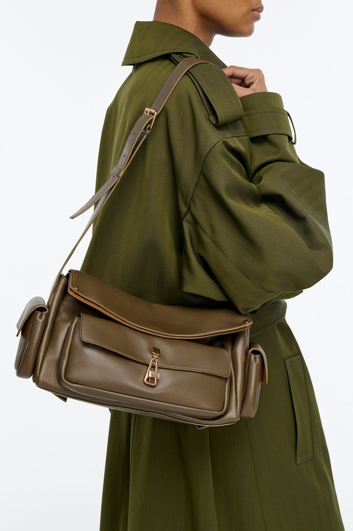 Jebb Bag in Olive Leather