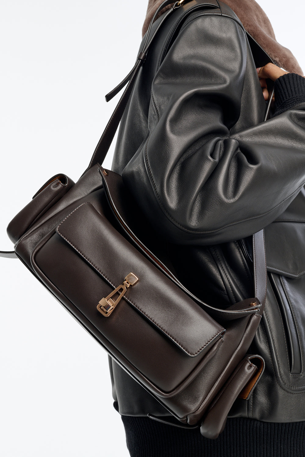 Jebb Bag In Chocolate Leather