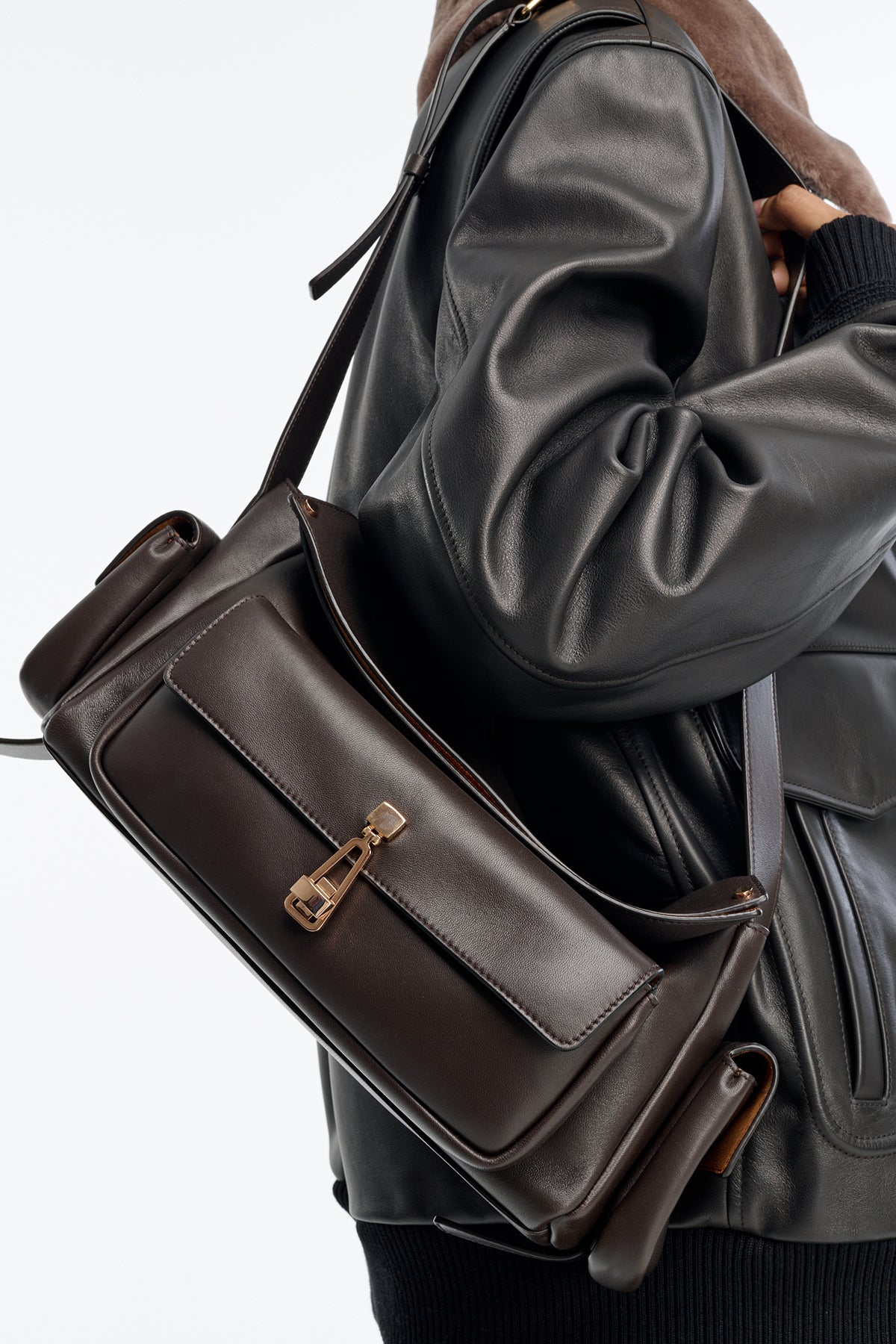 Jebb Bag In Chocolate Leather