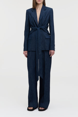 Norman Wide-leg Pant in Recycled Cotton Denim