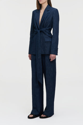 Norman Wide-leg Pant in Recycled Cotton Denim