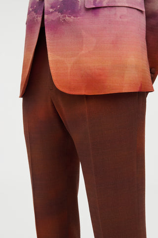 Sebastian Slim-leg Pant in Mountain Virgin Wool