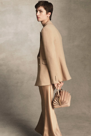 Diana Bag in Nude Snakeskin