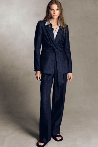 Norman Wide-leg Pant in Recycled Cotton Denim