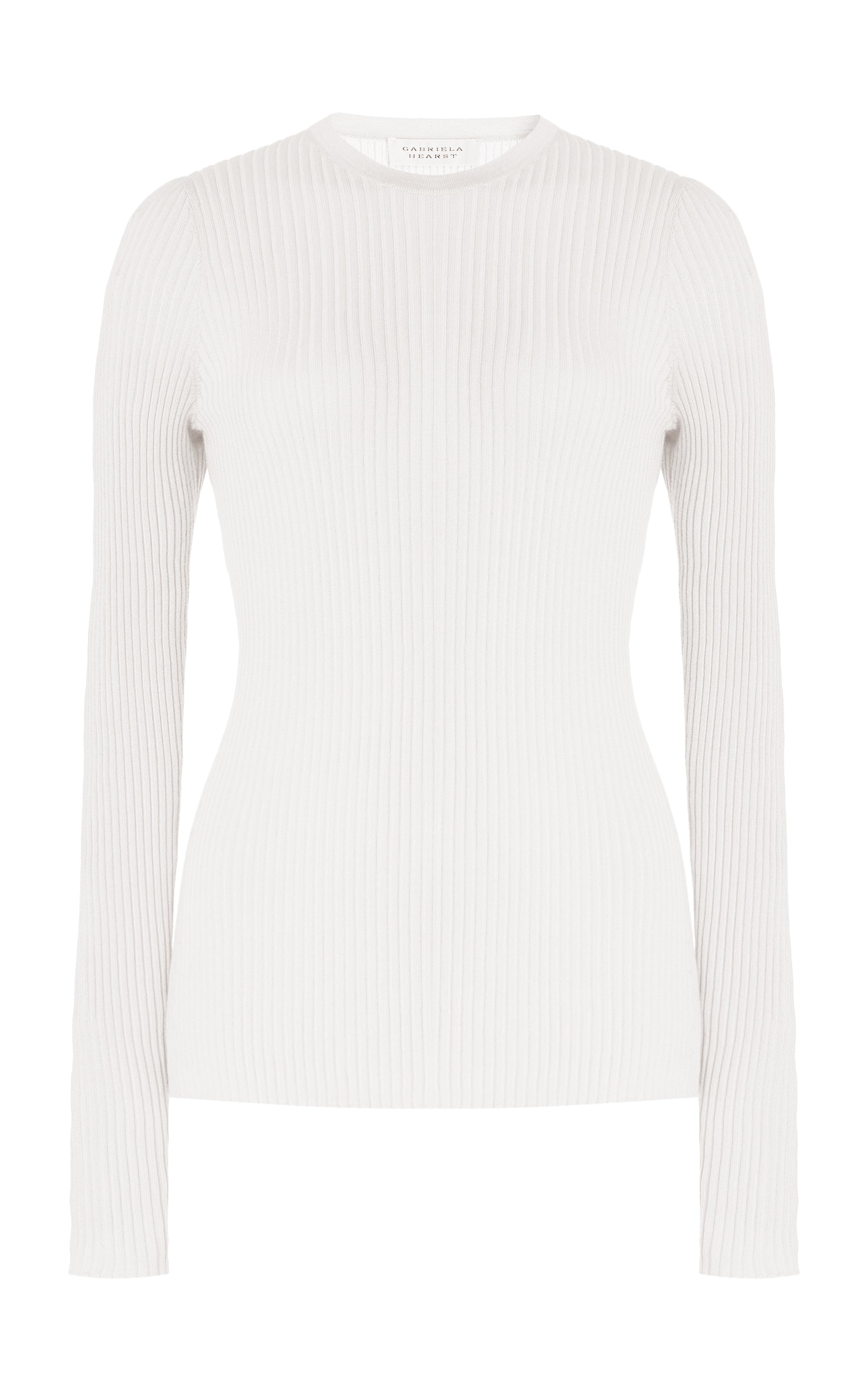 Browning Knit Sweater in Ivory Cashmere Silk – Gabriela Hearst