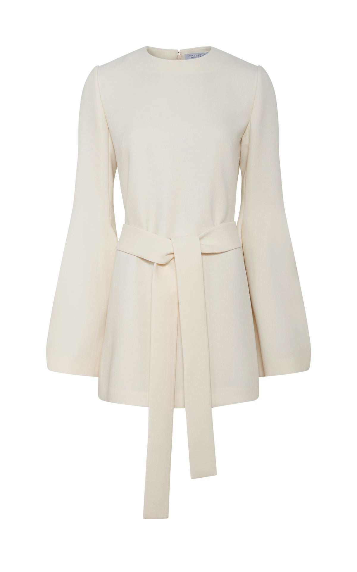 Shandon Tunic in Ivory Double Face Wool Crepe – Gabriela Hearst