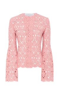 Reynolds Jacket in Rosa Cashmere Lace