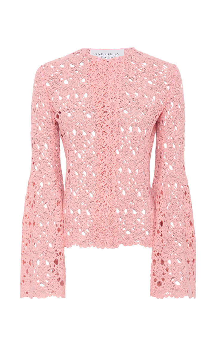 Reynolds Jacket in Rosa Cashmere Lace