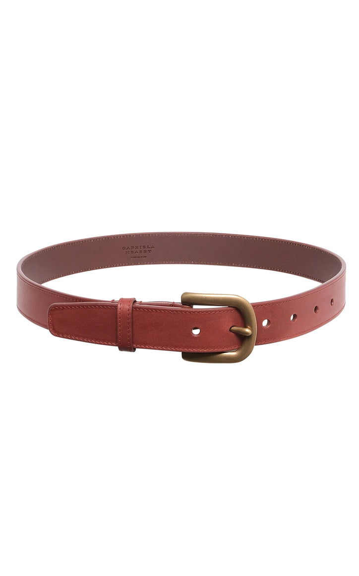 Sam Belt in Cognac Leather