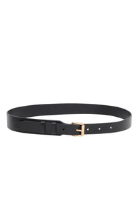 Nilmot Belt in Black Leather