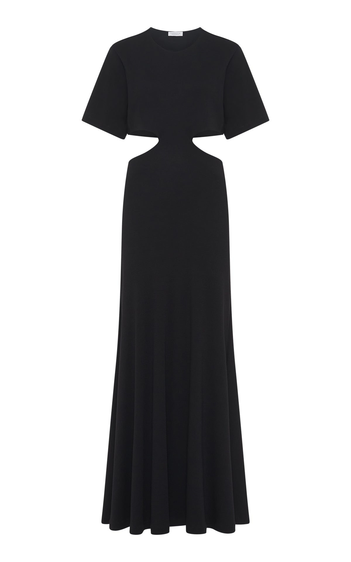 Talia Dress in Black Cashmere