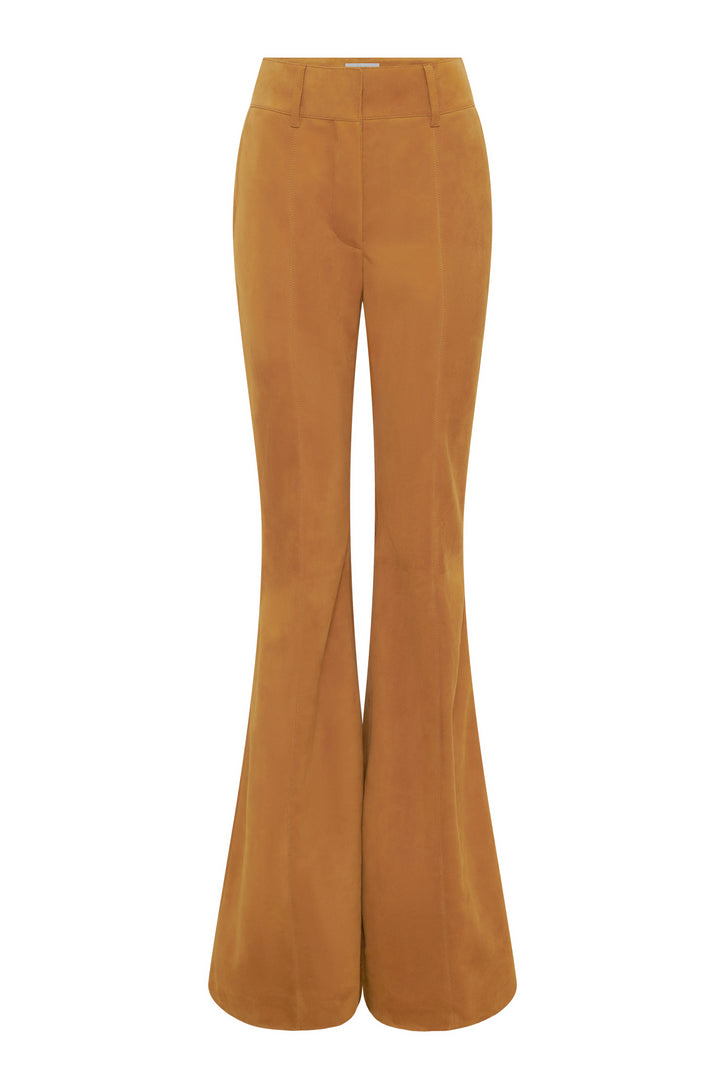 Rhein Pant in Cashew Suede