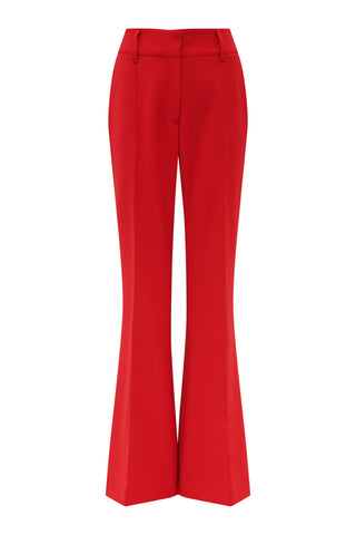 Rhein Pant in Scarlet Red Sea Island Corduroy