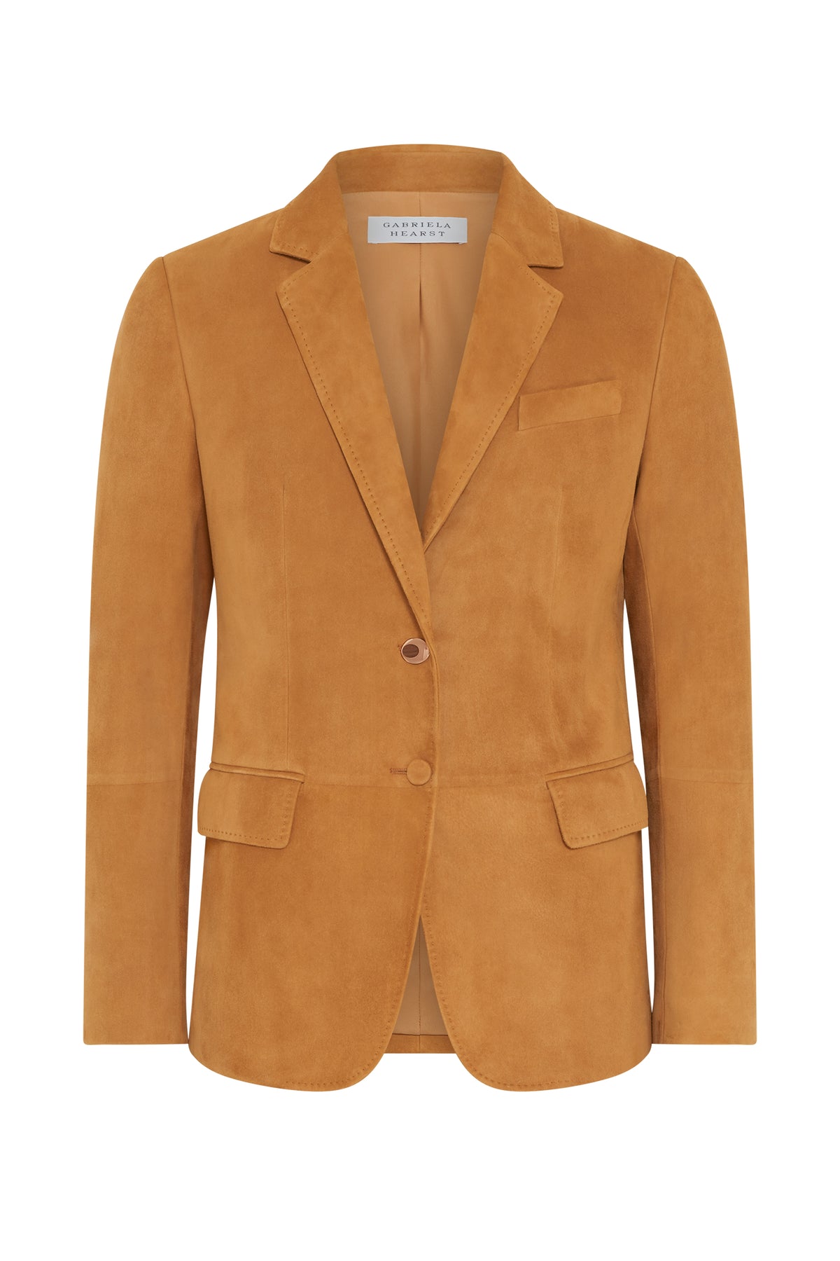 Ivy Blazer in Cashew Suede