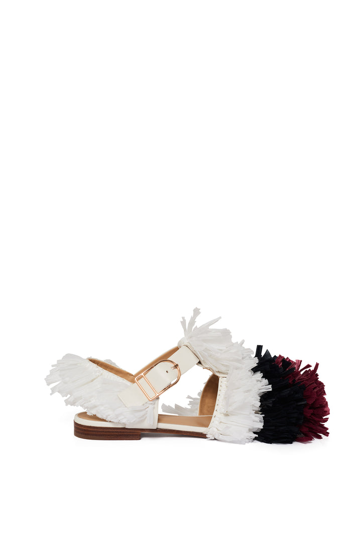 Lynn x Josh Tafoya in Ivory Nappa Leather