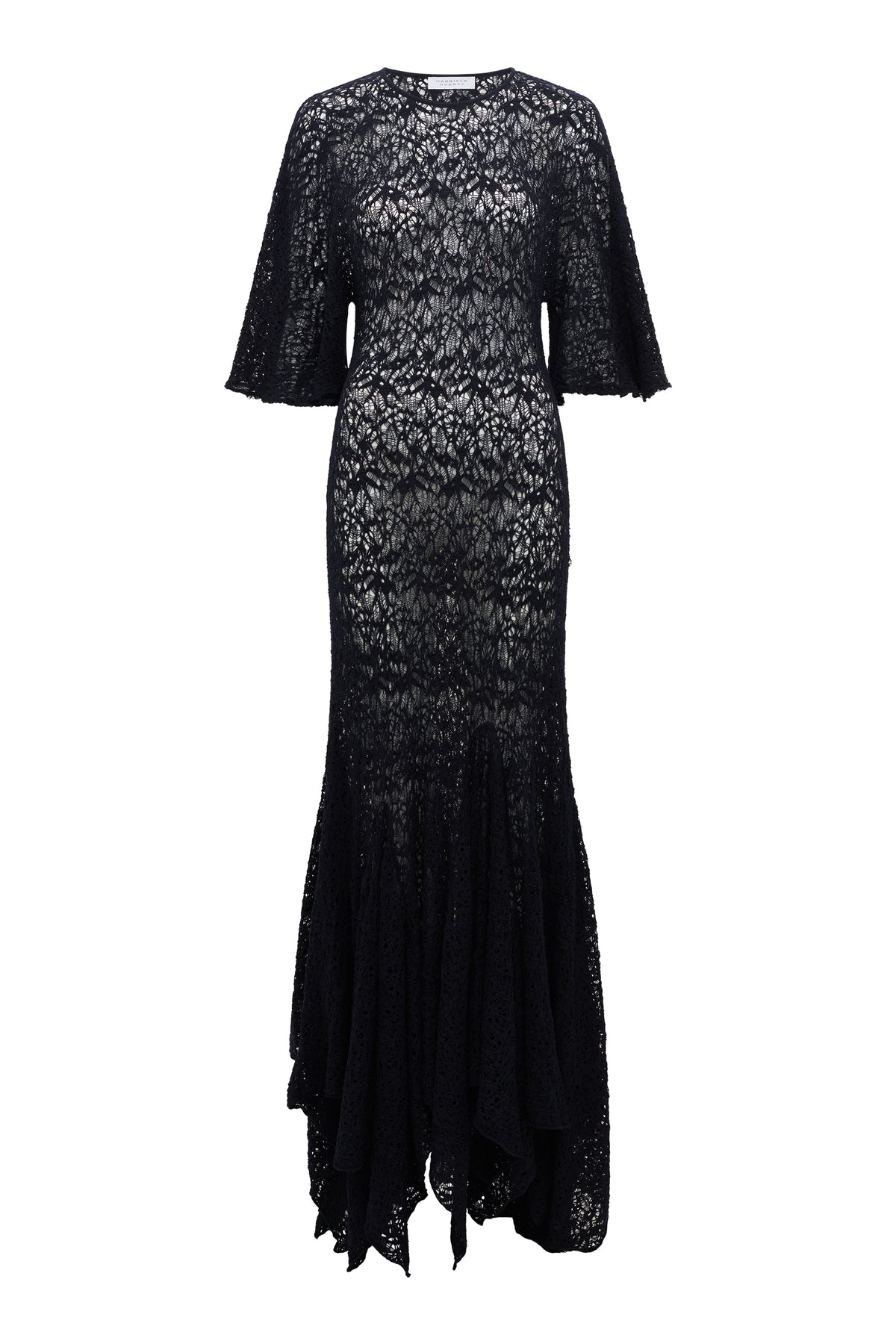 Trama Dress in Merino Wool Silk
