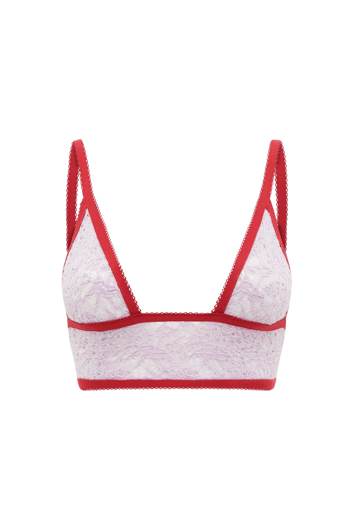 Lilac/Scarlet Red